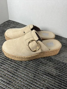 Bobs From Skechers Rosey Rise On Parade Clogs Women's 8.5M Beige Natural A167 - Picture 1 of 12