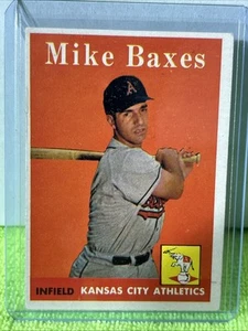1958 Topps - Mike Baxes #302 (RC) - Picture 1 of 3