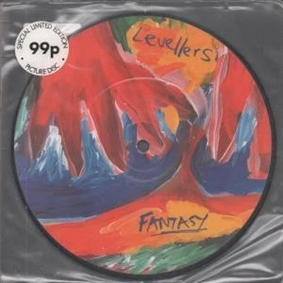 Levellers Fantasy 7" Vinyl UK China 1995 Limitierte Edition Pic Disc B/W Saras - Bild 1 von 2