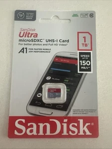 SanDisk Ultra 1TB Class 10 microSDXC UHS-I Memory Card - Picture 1 of 1