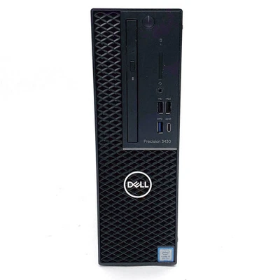 Dell Precision 3430 SFF i5-8500 16GB RAM 512GB SSD Win 11 Pro Workstation - Image 1 of 4