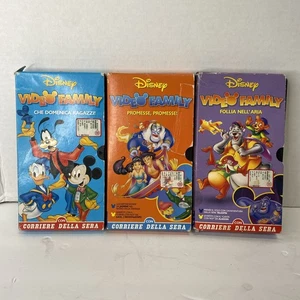 Disney Italienische Filme (3 Stück) - Bild 1 von 3