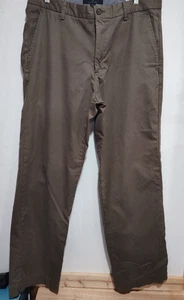 Banana Republic Boot Cut Chino Herren Freizeit Olivgrün Größe 35 X 32 Taschen - Bild 1 von 12