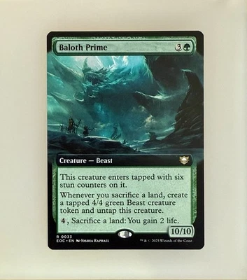 MTG: Baloth Prime (Extended Art) Commander: Edge of Eternities Regular NM - Image 1 of 2