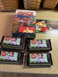 1996 Collect-A-Card Coca-Cola Sign of Good Taste Factory Sealed Box, 36ct - Bild 1 von 5