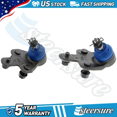 Junta esférica inferior dianteira esquerda direita 2x para 2008-2018 Toyota Highlander - Mevotech - Imagem 1 de 4