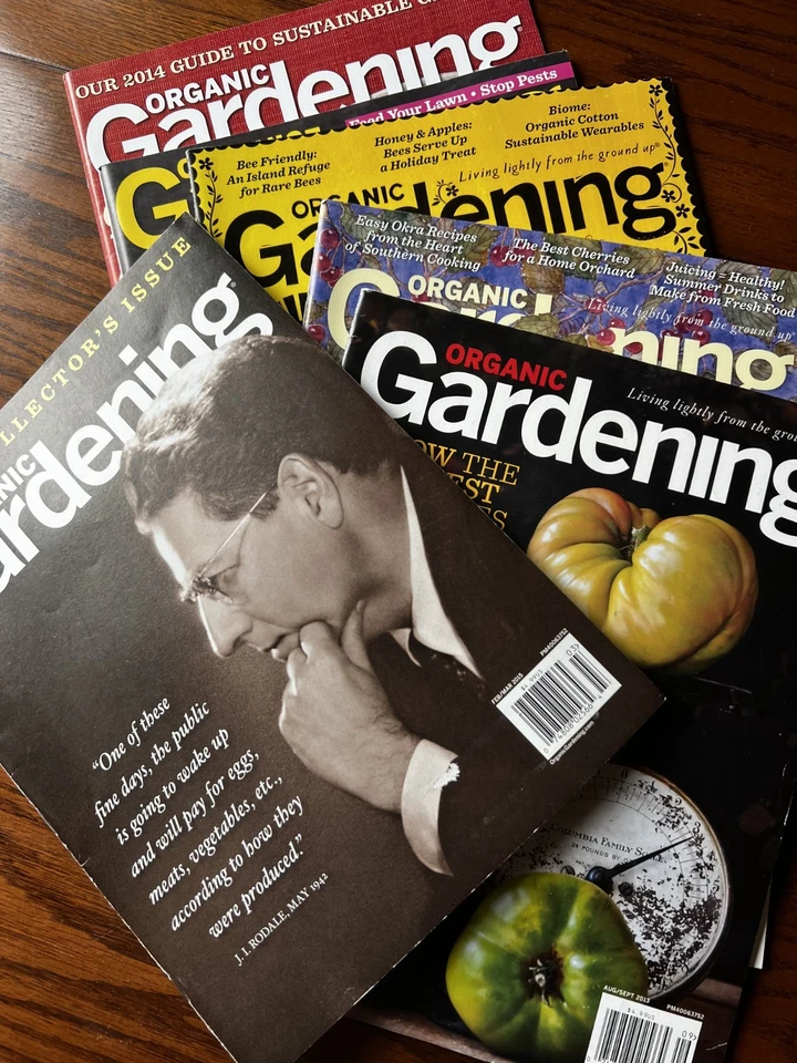 Organic Gardening Magazine – 2013-2015, Collector's Edition - VERY GOOD - Image 1 of 1
