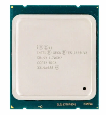 Procesador Intel Xeon E5-2650L V2 usado CPU 1,7 GHz 25M 10 núcleos 7,2 GT/s LGA2011 Foto 1 de 2
