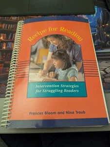 Recipe for Reading by Nina Traub Paperback VERY GOOD See Pics - Imagen 1 de 6
