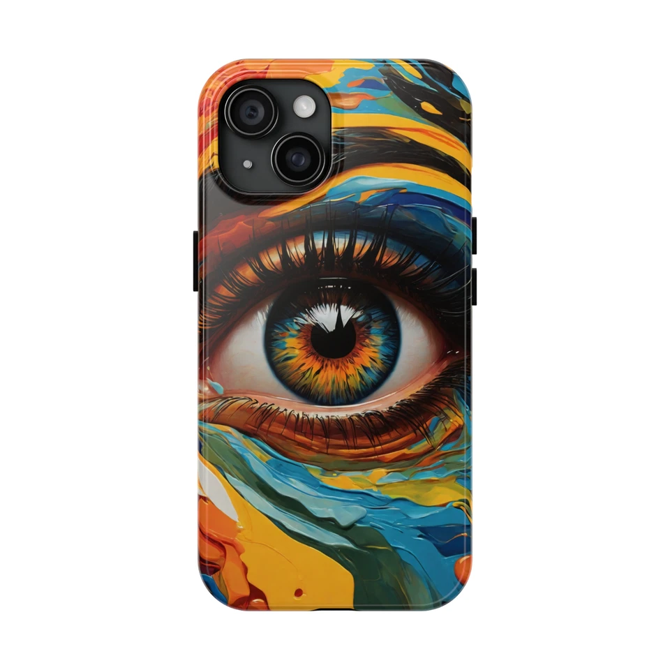 Colorful Phone Case Shockproof iPhone 11 12 13 14 15 Samsung S21 S22 S23 S24 - Image 1 of 1
