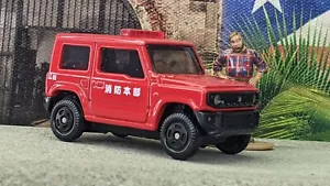 TOMICA #14 SUZUKI JIMNY ESCALA SUELTA 1/57 VEHÍCULO DE BOMBEROS CONJUNTO EE. UU. ¡¡STOCK!!! - Imagen 1 de 9