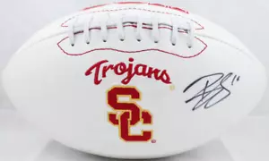 Brian Cushing Autografiado USC Trojans Logo Fútbol - JSA W Auténtico *Derecho - Imagen 1 de 10