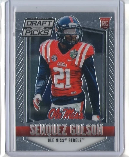 SENQUEZ GOLSON 2015 Prizm Draft Picks RC Rookie #237 STEELERS Ole Miss - Image 1 of 1