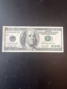 $100 bill (One Hundred Dollar Bill) - Series 2006 (Uncirculated) - Picture 1 of 2