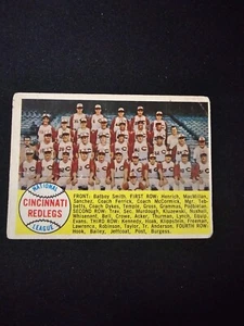 1958 Topps #428 Cincinnati Redlegs Team Checklist - Picture 1 of 2
