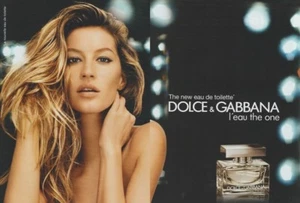 Publicité papier - advertising paper - L'Eau The One de Dolce & Gabbana 2 pages - Imagen 1 de 1