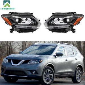 For 2014 2015 2016 Nissan Rogue LED Type Projector Headlights Headlamps LH & RH - Bild 1 von 13