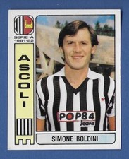 1981/82 PANINI FOOTBALLERS FIGURE - REC/REMOVED - NO.4 BOLDINI - AXLES
