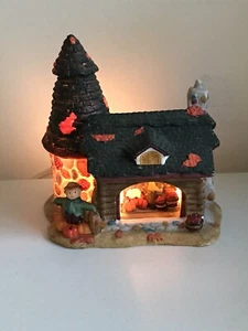 Weihnachtsbaumladen handbemaltes Porzellan beleuchteter Abstellraum. - Bild 1 von 5