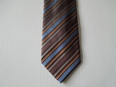 VINCI MILANO SILK TIE SETA CRAVATTA MADE IN ITALY 2204 - Imagen 1 de 4