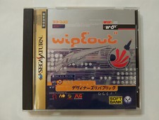 Sega Saturn Game Wipeout By Psygnosis NTSC-J Futuristic 3D Racing Shooter Retro