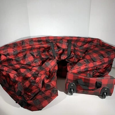 Christmas Tree Rolling Storage Duffel Bag With Wheels Fits Up To 7.5 Ft Tree - Image 1 of 4