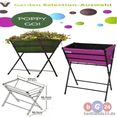 VEGTRUG POPPY GO! Hochbeet Poppy Go VegTrug Pflanzgefäß Platz im Balkon