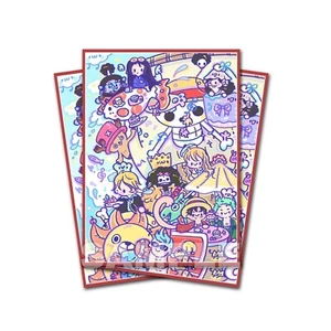 Fundas para tarjetas coleccionables 60 piezas UNA PIEZA Luffy versión Q OPCG estándar 67X92 mm - Imagen 1 de 1