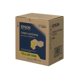 Genuine Epson Toner Yellow S050590 C13S050590 C3900 A-Stock - Picture 1 of 1