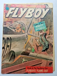 Oct 1952 Ziff Davis Comics FLYBOY #2 second story not complete - Picture 1 of 2
