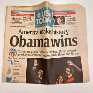 Lotto di 8 riviste e giornali BARACK OBAMA Presidential Win's. USA. 2008 - Foto 1 di 8