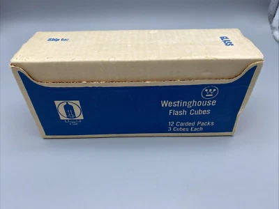 Cubos flash Westinghouse 12 paquetes cardados x 3 cubos cada uno de colección - obtienes 36 cubos Foto 1 de 3