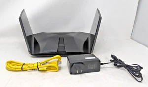 NETGEAR NIGHTHAWK RAXE500 AXE11000 TRI-BAND WIFI 6E ROUTER KW2-1(2)!!READ DESC!! - Picture 1 of 15
