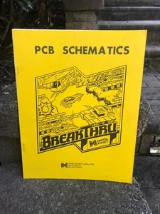 Break Thru by Data East Video Arcade PCB Schematics Manual - Picture 1 of 5
