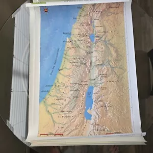 Set of 17 Bible & LDS Church History Wall Maps, 25" x 38" Tear Resistant, Mormon - Picture 1 of 7