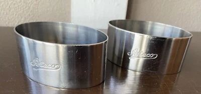 Ateco 3” X 1.375” Oval Stainless Steel Form - Used Once - Image 1 of 4