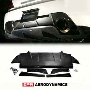 Kit de cuerpo difusor trasero de carbono debajo del labio estilo VAR para MITSUBISHI Evolution EVO 9 VAR - Imagen 1 de 9