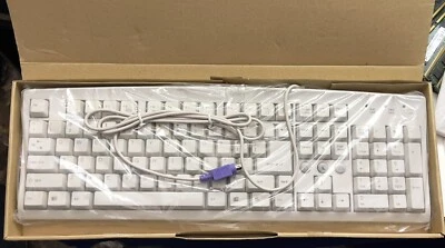 Vintage AccuTouch Enhanced Keyboard w/6 Additional Hot Keys PS/2 - Image 1 of 4