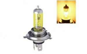 Ampoule H4 phares 100W Phare Jaune Historique 2700K Auto Moto 12V - Imagen 1 de 1