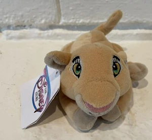 Disney Store König der Löwen Nala 8 Zoll Mini Sitzsack Plüschtier Stofftier Vintage 90er Etikett - Bild 1 von 3