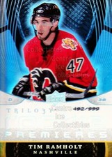 2008-09 UD Trilogy #118 Tim Ramholt