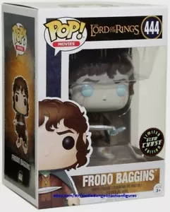 Frodo Bolsón ¡POP! Variante de persecución de brillo limitado de El Señor de los Anillos - Imagen 1 de 2