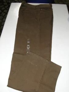 TrueVintage Hose, braun 98% Baumw. 2% Elasian, 54-56- unbenutzt - Bild 1 von 3