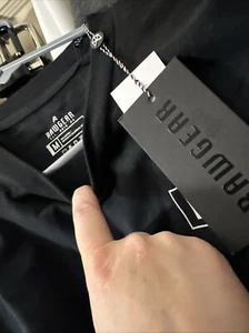 2 RAWGEAR Men’s MED T-Shirts (1 NWOT) - Picture 1 of 5