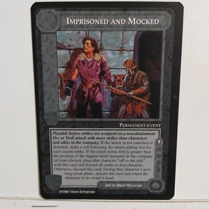 MECCG "BALROG"--- IMPRISONED AND MOCKED --- RARE -- NM / MINT - Foto 1 di 1