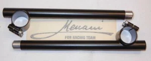 Universal clip-on bars fit 42mm fork tubes 5% angle Menani Racing 403-42-5 BLACK - Foto 1 di 1