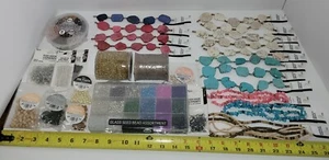 Crafting Beads, Chains, Etc.. Lot - Picture 1 of 11