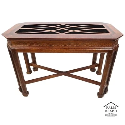 Vintage Mahogany Console Sofa Dining Table Base by UNIVERSAL FURNITURE - Image 1 of 4