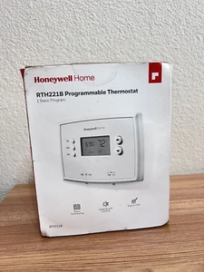 Honeywell RTH221B Programmable Thermostat White - Picture 1 of 4
