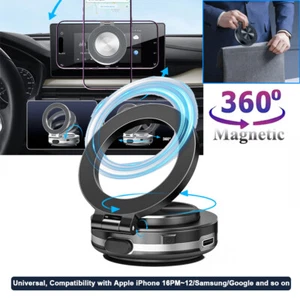 360° Drehung Handyhalter Halterung Elektrosauger Magnetische Handyhalterung - Picture 1 of 18